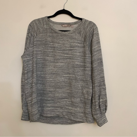 Athleta Bandha Crewneck Balloon Sleeve Sweatshirt - Picture 2 of 7